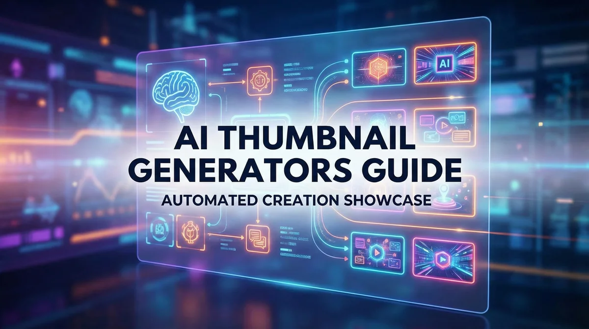 AI Thumbnail Generators for YouTube: Complete 2026 Guide & Tool Comparison