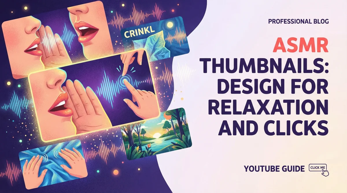 ASMR Thumbnails: Design for Relaxation and Clicks