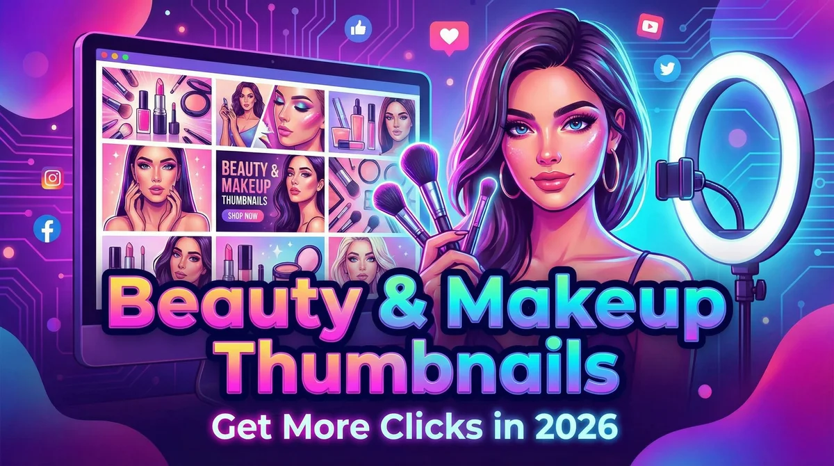 Beauty & Makeup Thumbnails: Get More Clicks in 2026