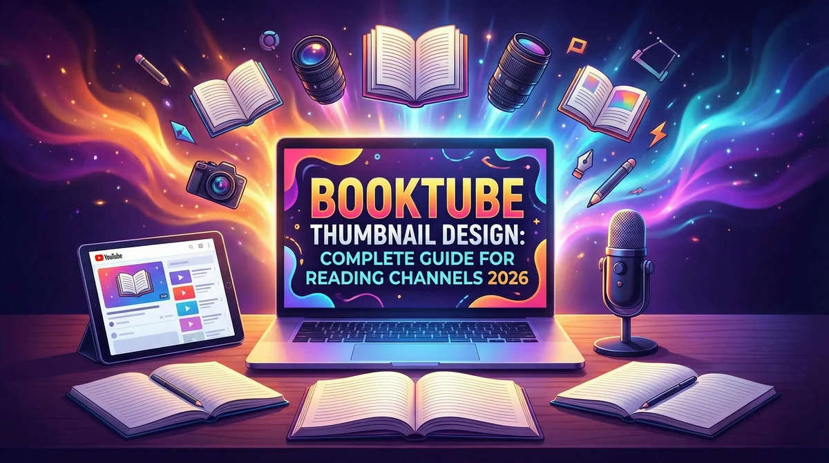 BookTube Thumbnail Design: Complete Guide for Reading Channels 2026