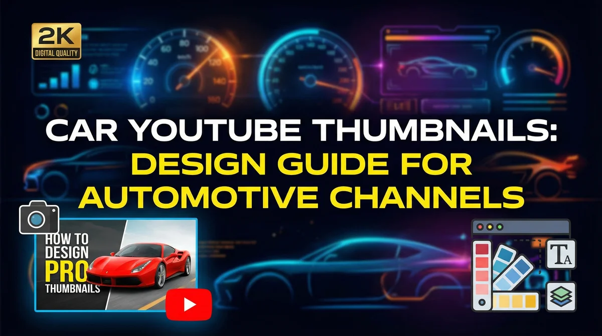 Car YouTube Thumbnails: Design Guide for Automotive Channels