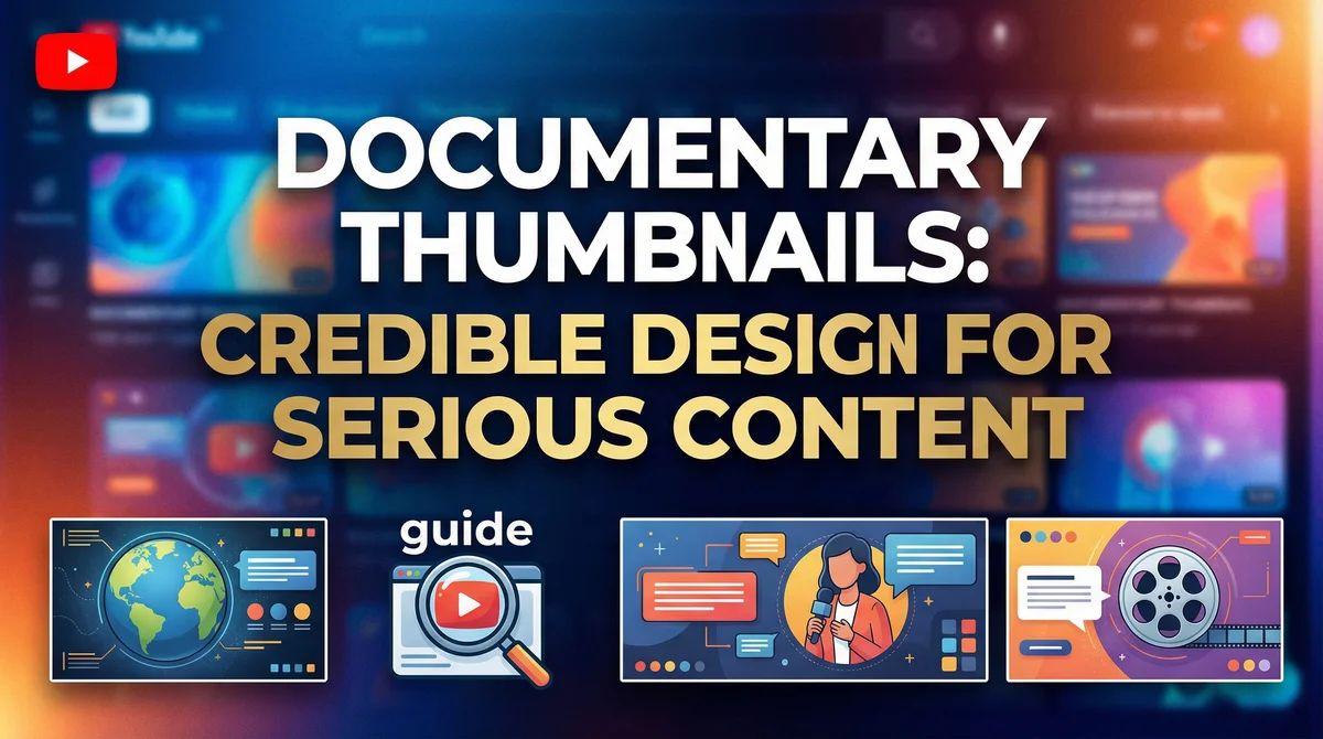 Documentary Thumbnails: Credible Design for Serious Content