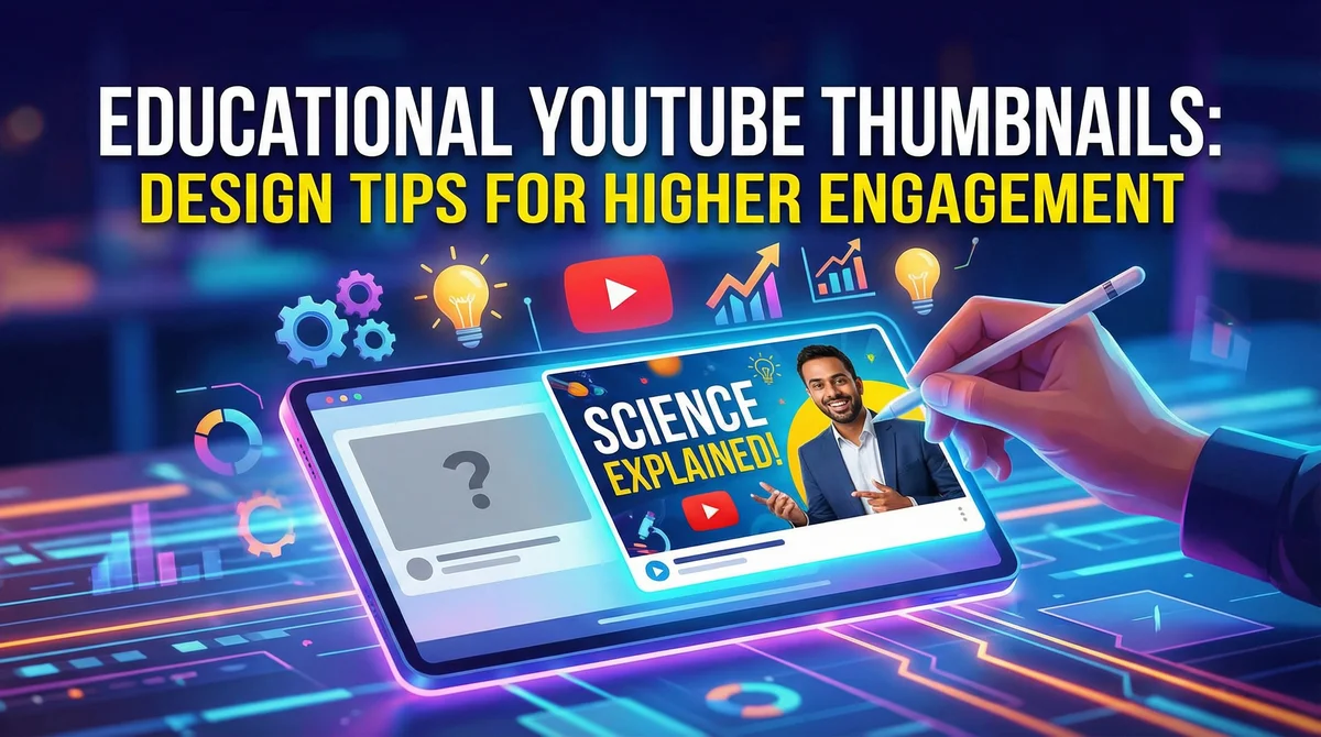 Educational YouTube Thumbnails: Design Tips for Higher Engagement