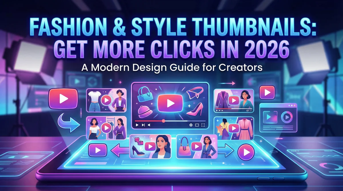 Fashion & Style Thumbnails: Get More Clicks in 2026