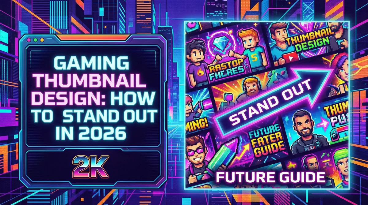 Gaming YouTube Thumbnail Design: How to Stand Out in 2026