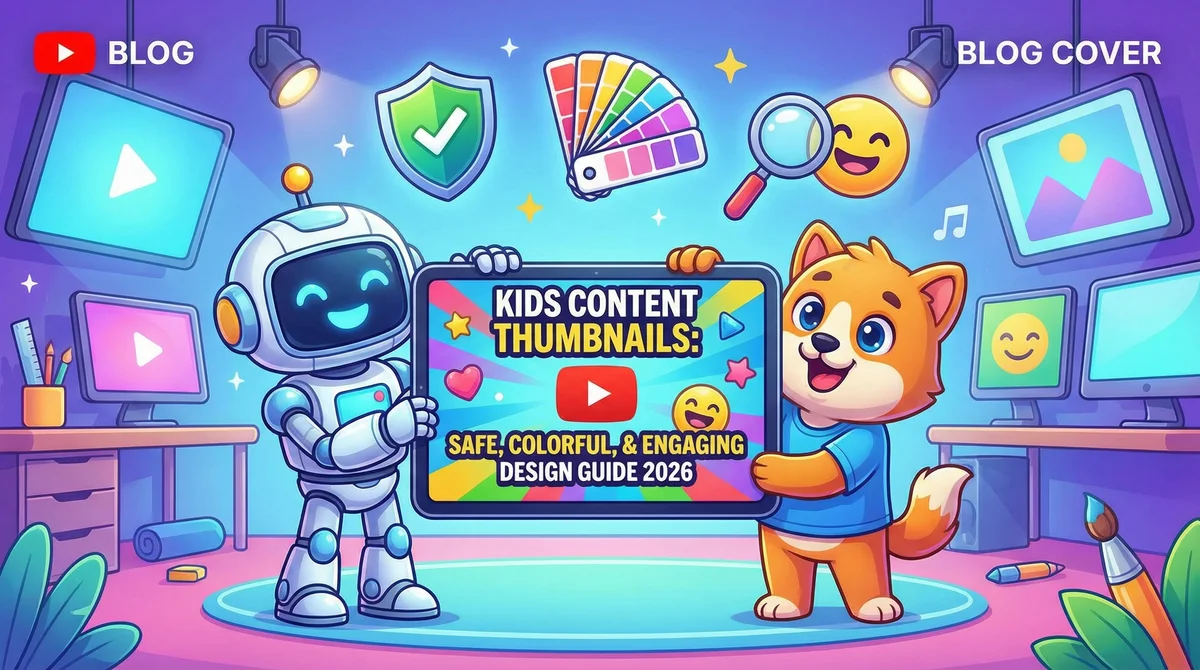 Kids Content Thumbnails: Safe, Colorful, and Engaging Design Guide 2026