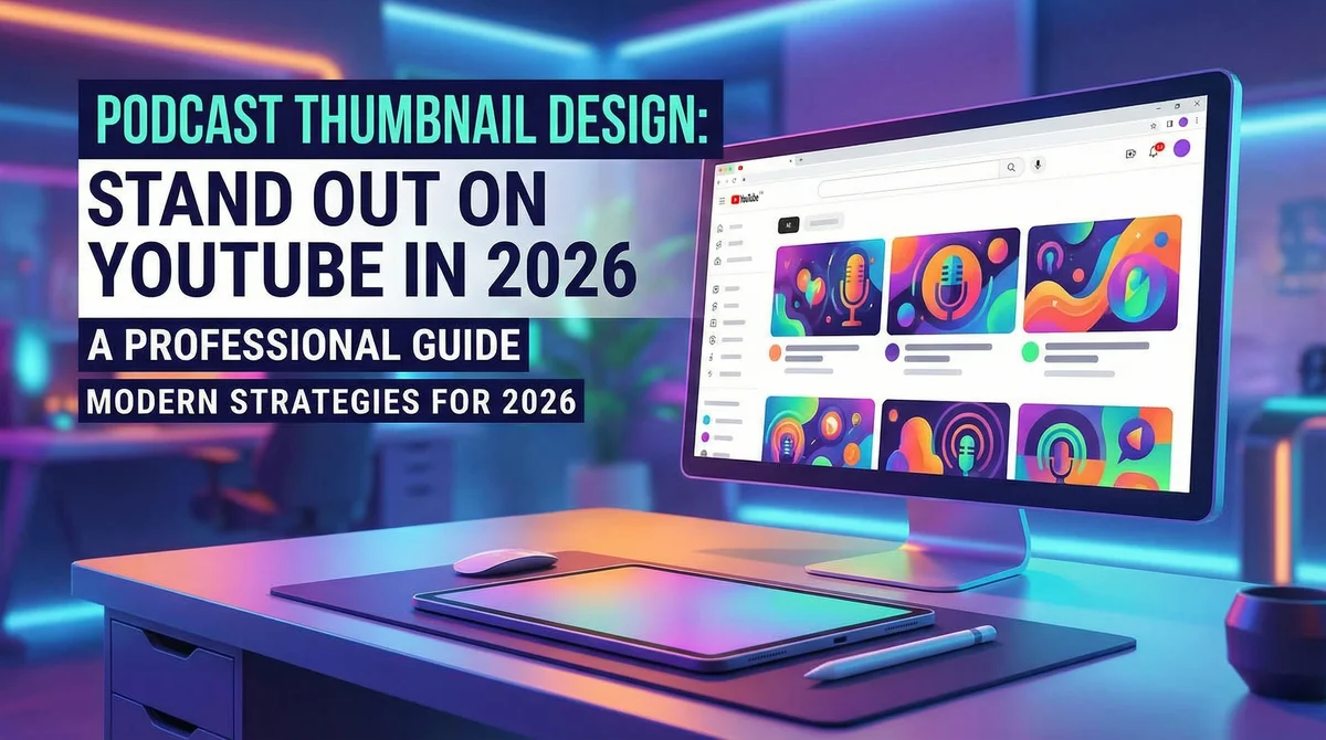 Podcast Thumbnail Design: Stand Out on YouTube in 2026