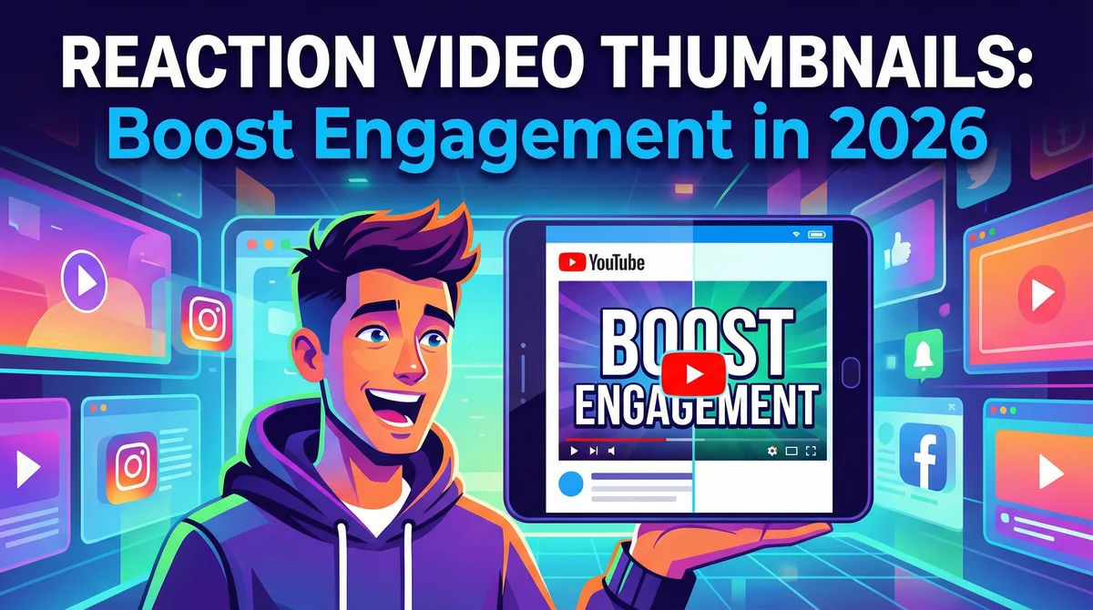 Reaction Video Thumbnails: Boost Engagement in 2026
