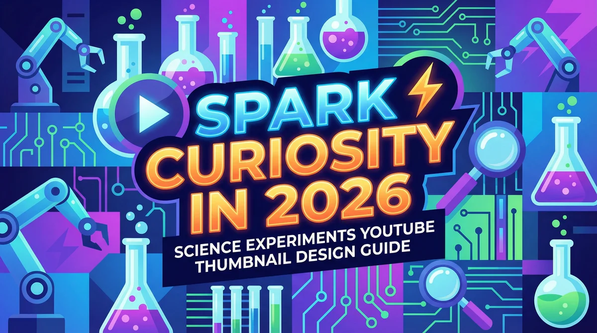Science Experiments YouTube Thumbnail Design: Spark Curiosity in 2026