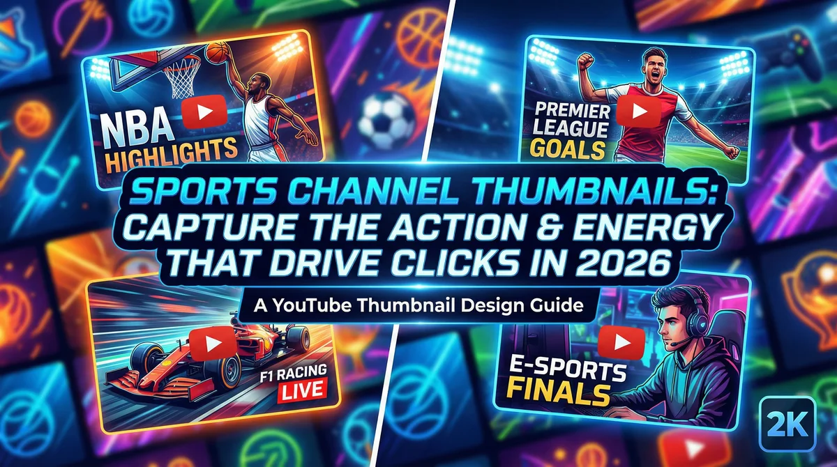 Sports Channel Thumbnails: Capture the Action and Energy That Drive Clicks in 2026