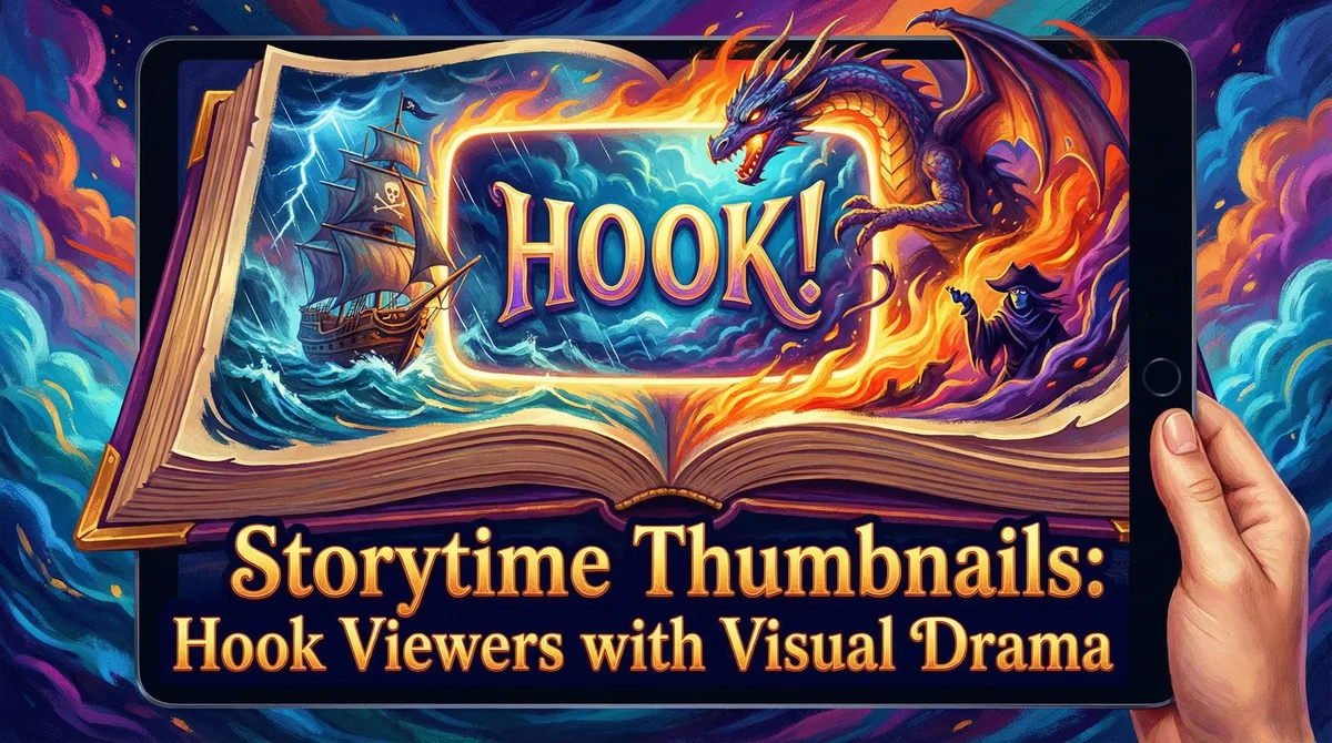 Storytime Thumbnails: Hook Viewers with Visual Drama