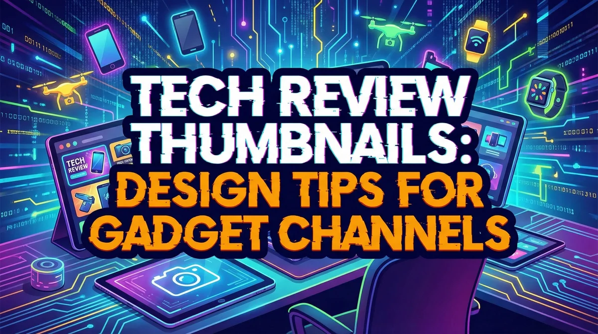 Tech Review Thumbnails: Design Tips for Gadget Channels