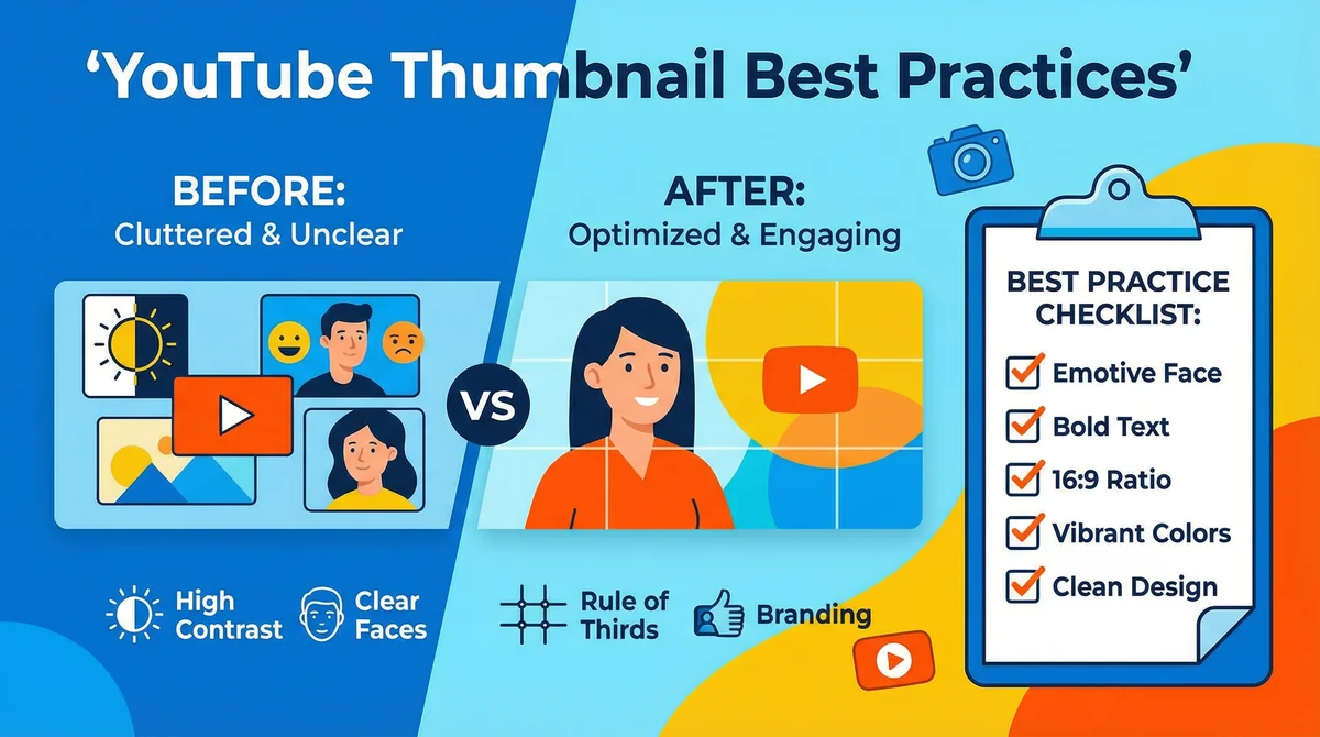 YouTube Thumbnail Design Best Practices: Optimization Strategies for 2026