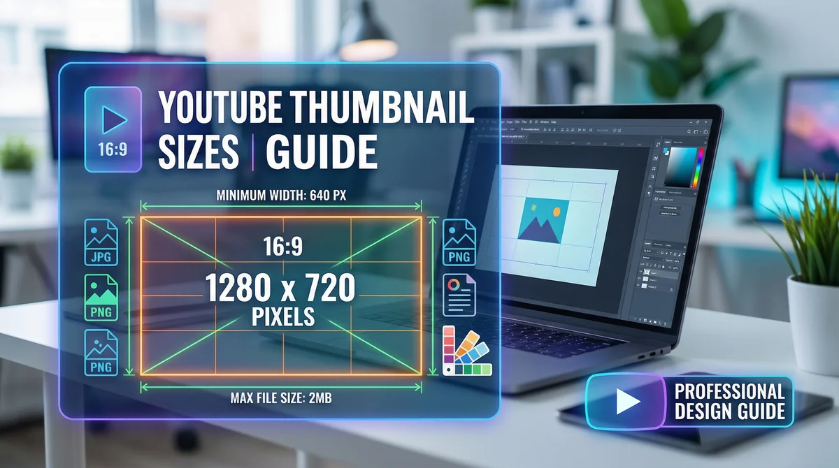 Ultimate Guide to YouTube Thumbnail Sizes, Dimensions & Specifications 2026
