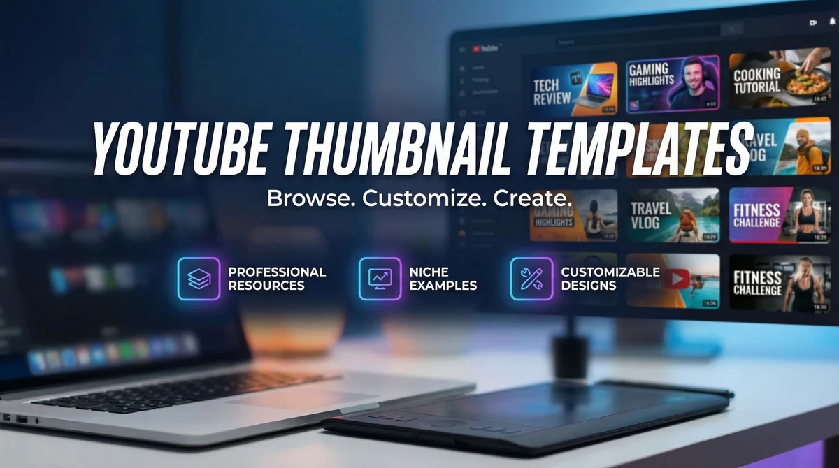 YouTube Thumbnail Templates: Free Resources & Customizable Designs for 2026